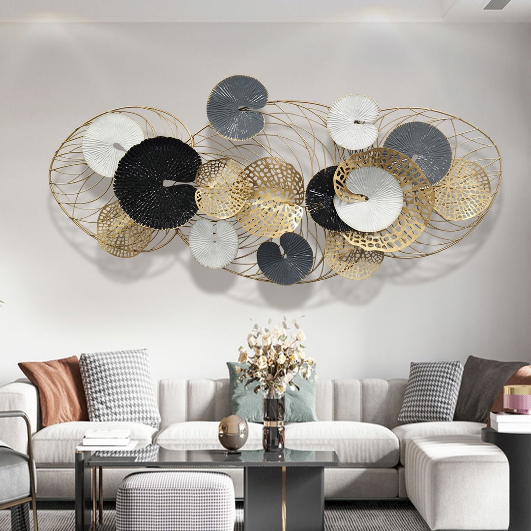 Abstract Metal Wall Art Sculpture Kalsten