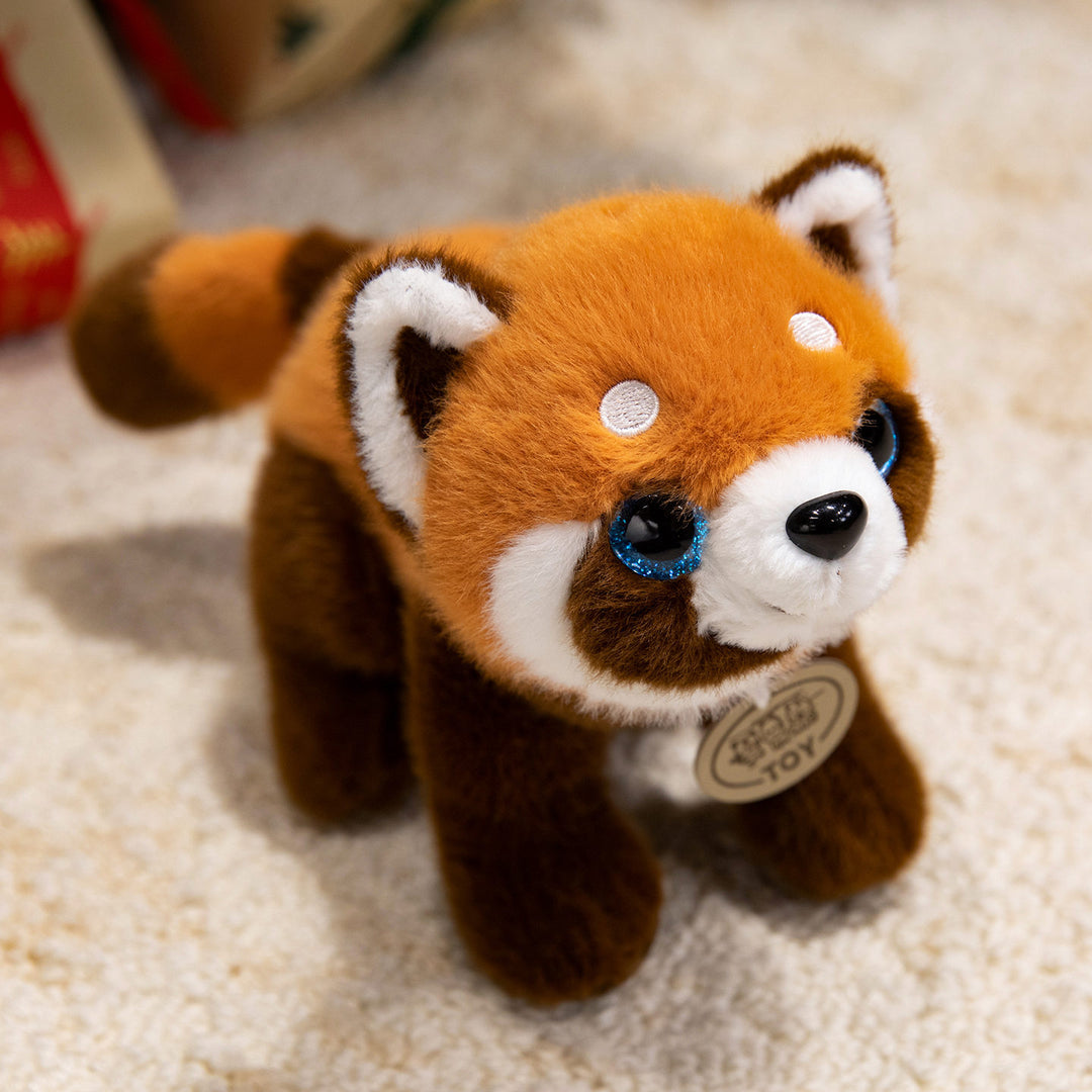 Hooded Panda Plush Collectible with Sparkle Eyes & Ultra-Soft Faux Fur Kalsten