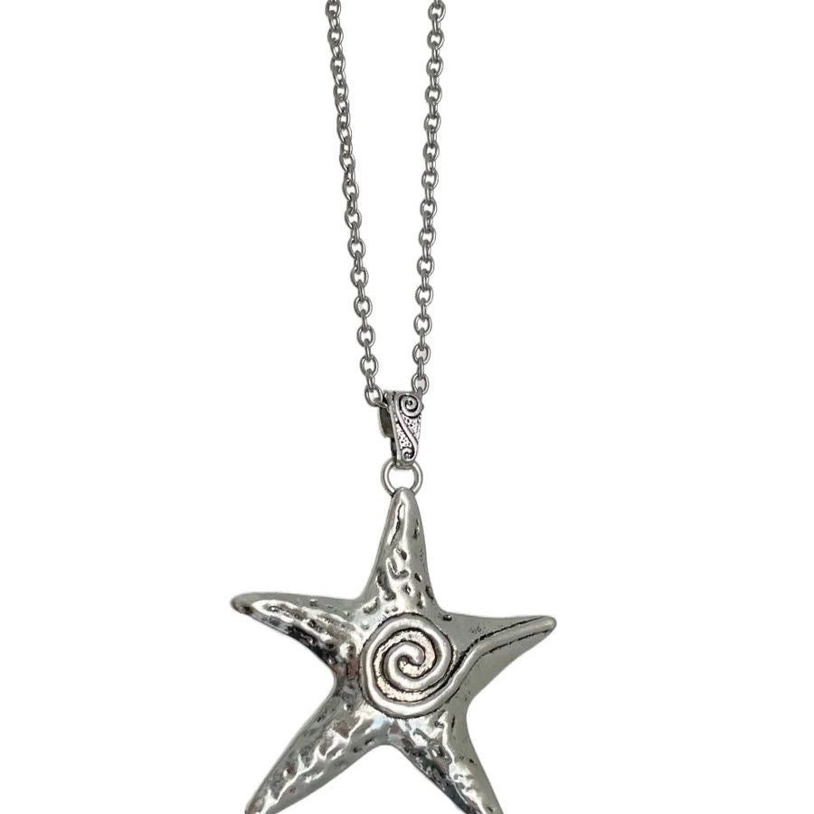 Statement Star Pendant Necklace Kalsten