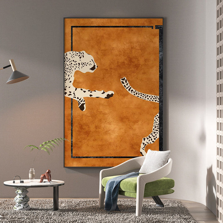 Decorative Leopard Print Wall Art