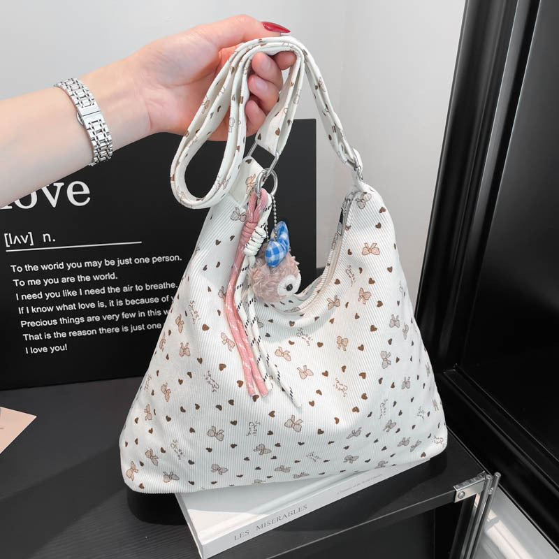 Charming Butterfly-Embellished Tote