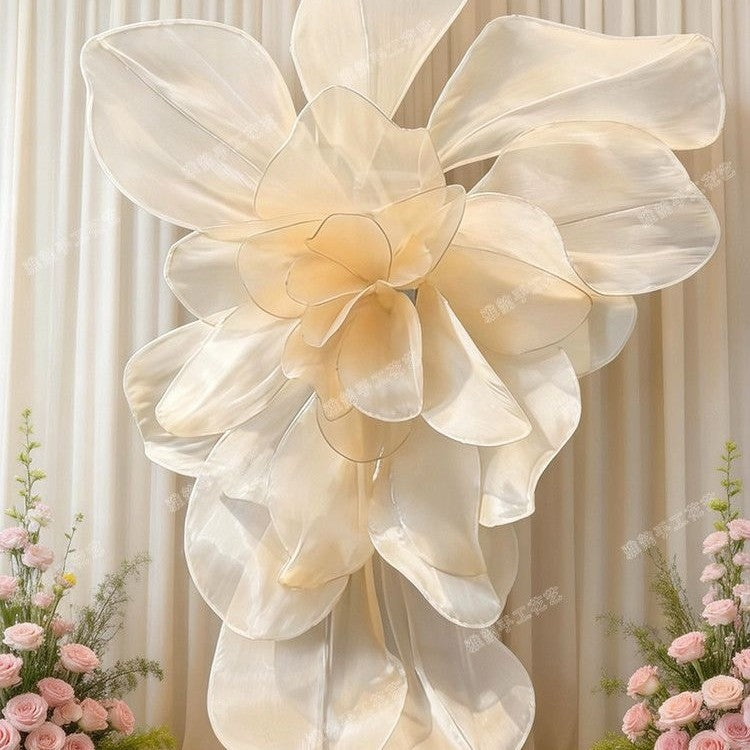Lifelike Decorative Floral Sculpture