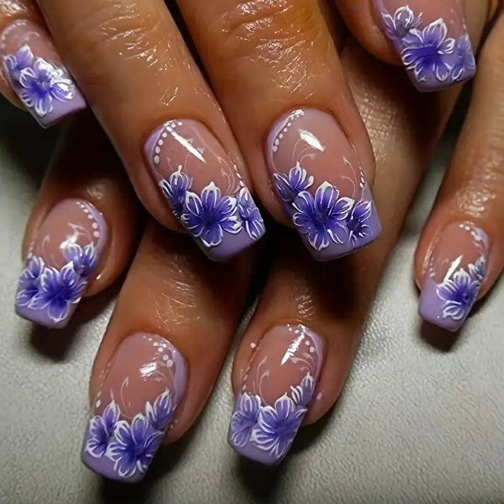 Floral-Themed Nail Art Set Kalsten
