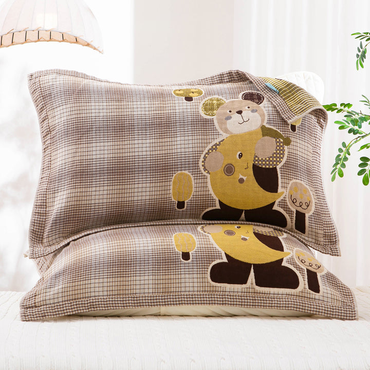 Ladies cushion cover with artistic landscape motif Kalsten