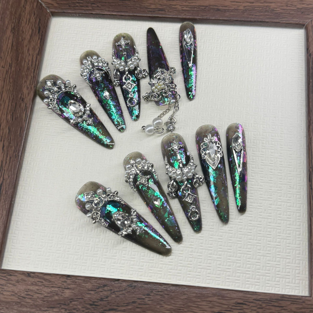 Premium Decorative Rhinestone Nail Art Set