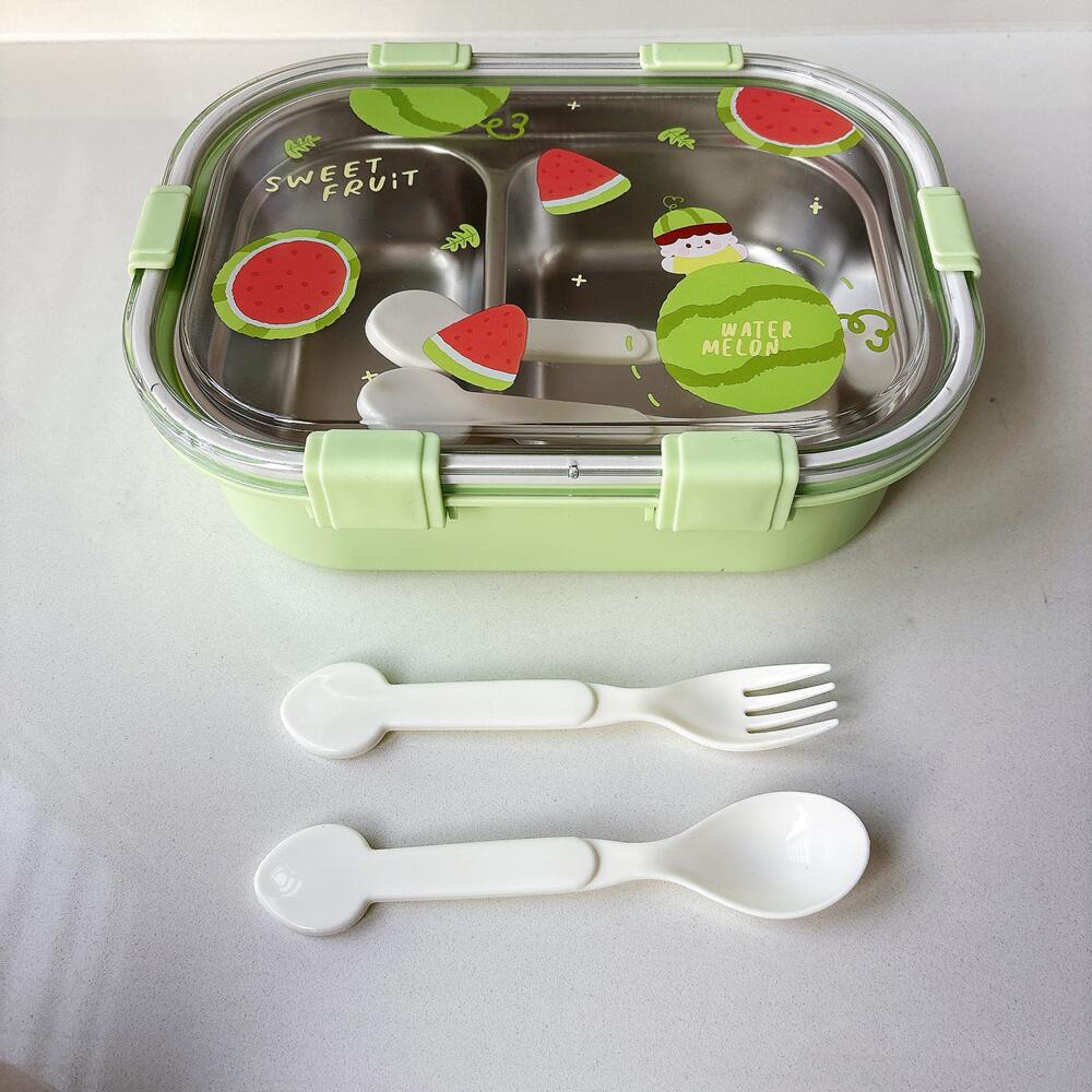 Themed Dual-Compartment Lunch Box
