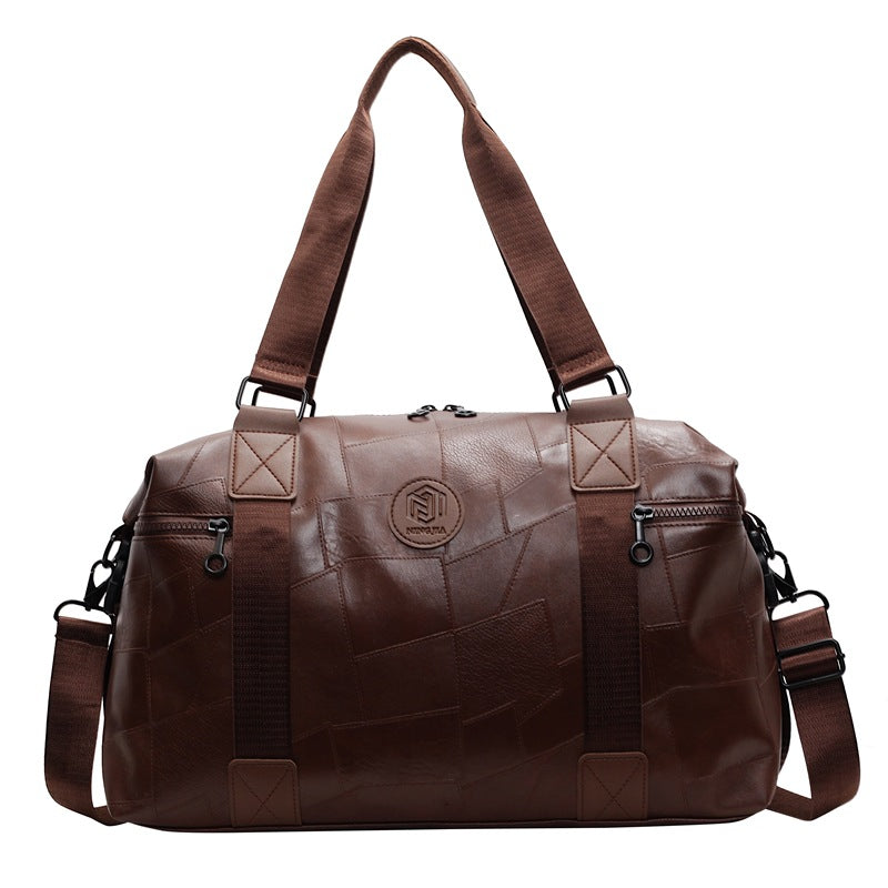 Premium Leather Duffel Bag