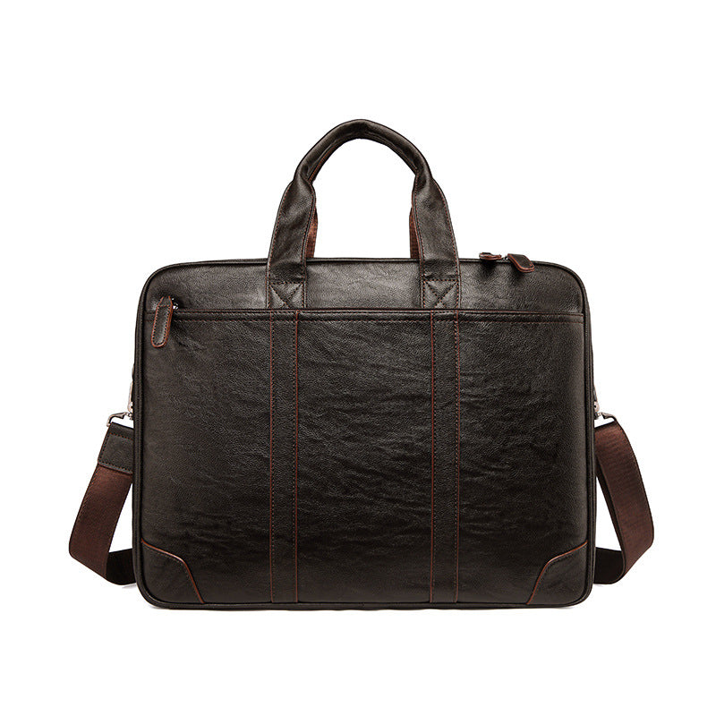 Laptop and Briefcase Made of High-Quality Leather Kalsten