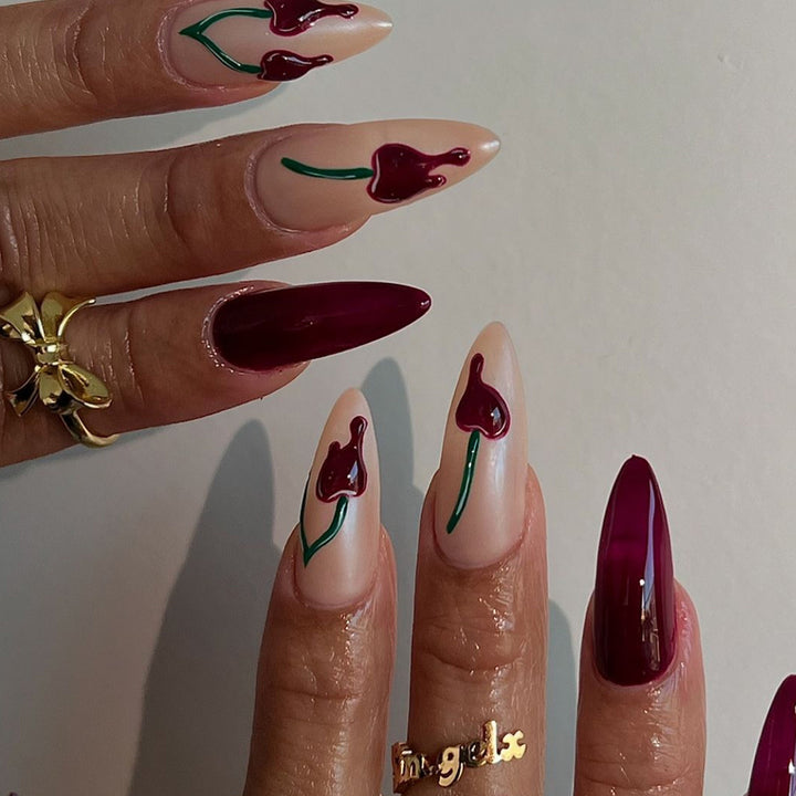 Stylish Stiletto Press-On Nail Set Kalsten
