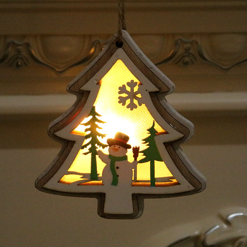 Decorative LED Christmas Scene Lantern Kalsten