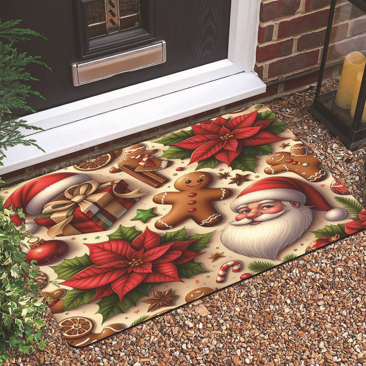 Holiday-Themed Welcome Mat
