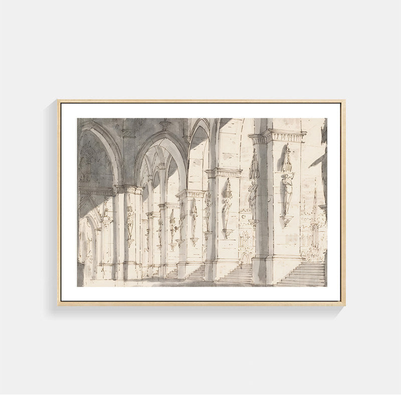 Architectural Artwork Print for Home Decor