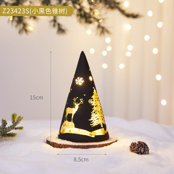 Decorative LED Christmas Tree Lantern