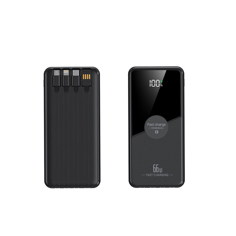 Multifunctional fast charging power bank with integrated cables Kalsten
