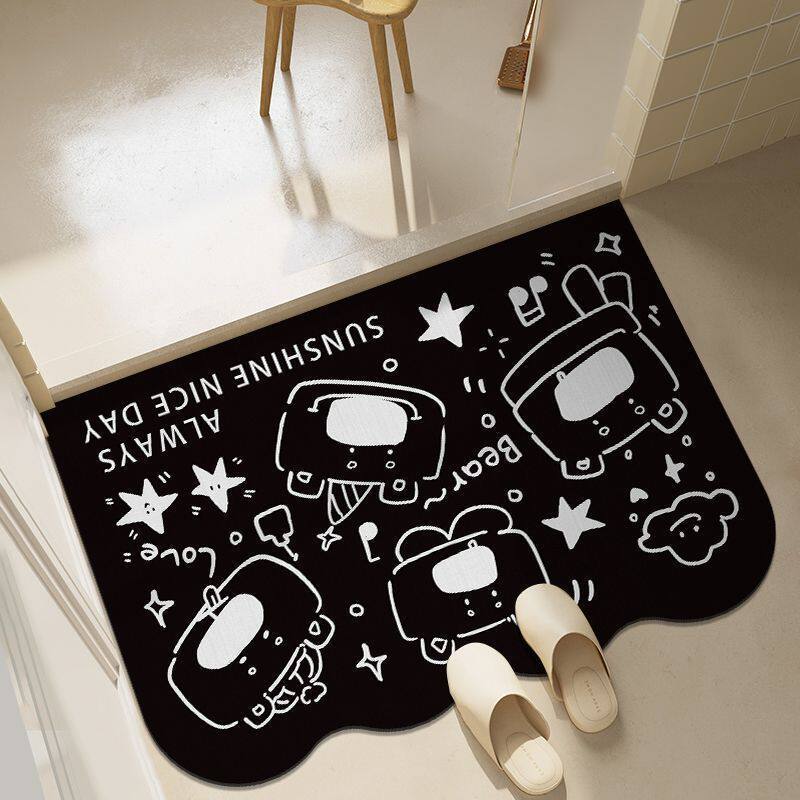Travel-Themed Decorative Area Mat