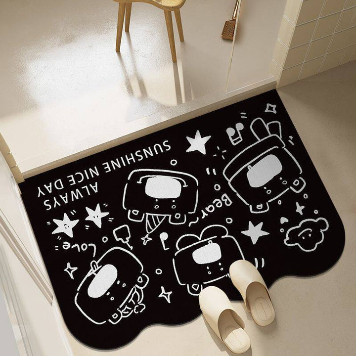 Travel-Themed Decorative Area Mat
