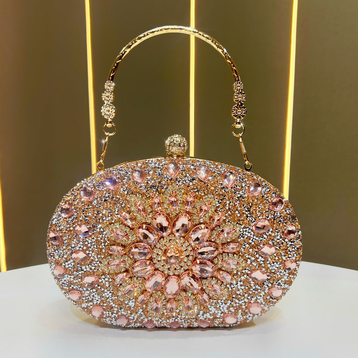 Decorative Bejeweled Evening Handbag