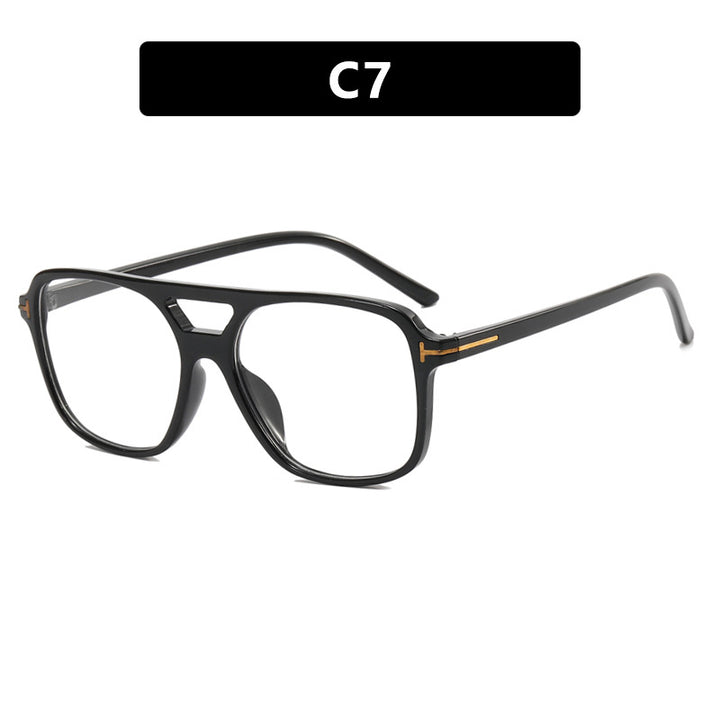Women's fashionable square sunglasses with luxurious plastic frame and UV protection Kalsten