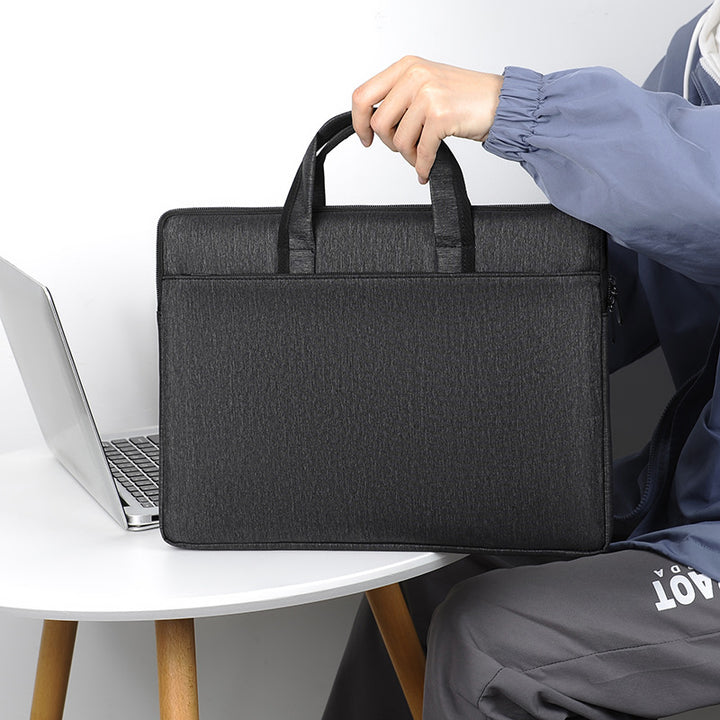Laptop bag with reinforced protection and practical compartments Kalsten