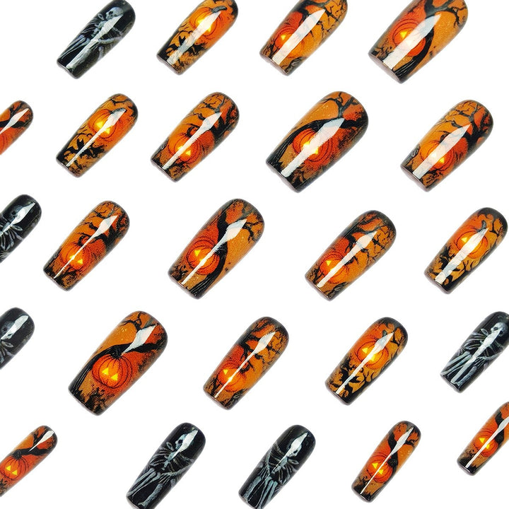 Halloween-Themed Artistic Nail Art Kalsten