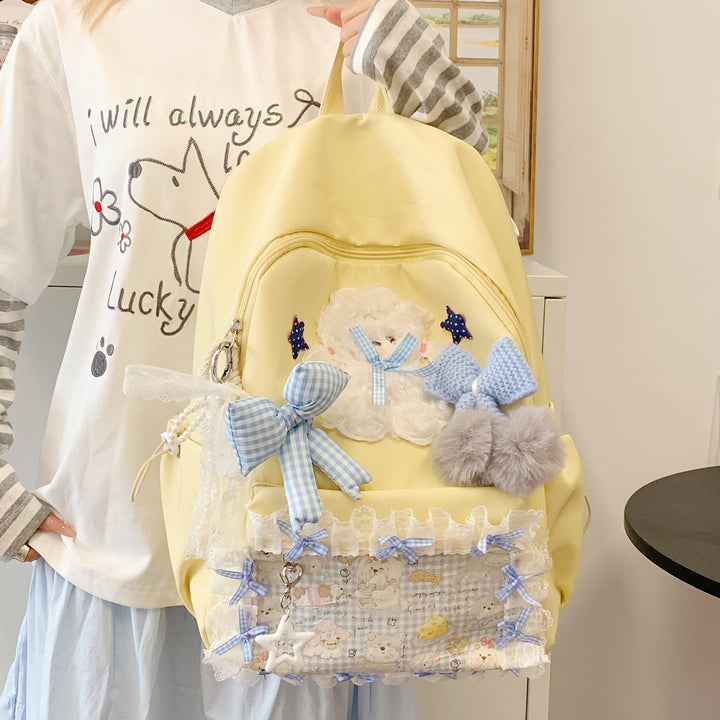 Cute Decorative Plush Backpack Kalsten