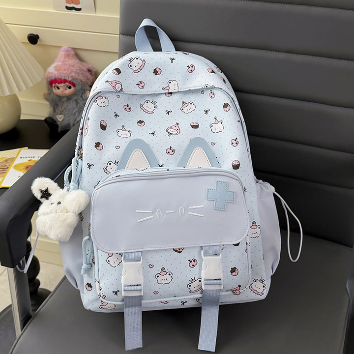 Cartoon-Themed Cat Ears Backpack Kalsten