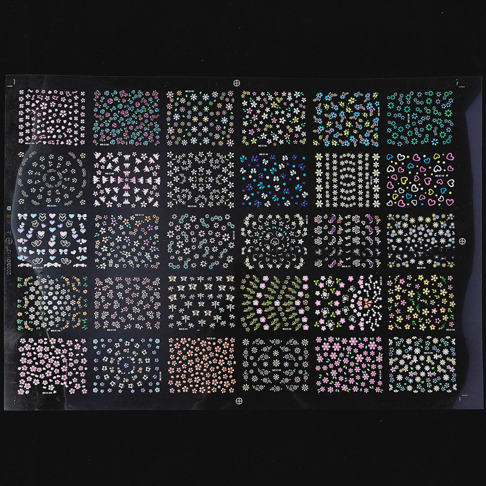 Creative Nail Art Sticker Collection