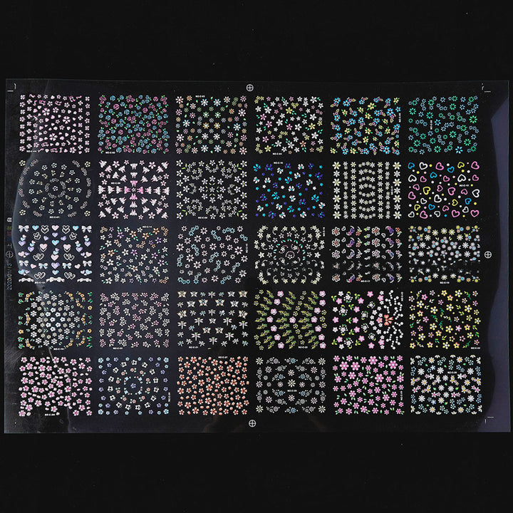 Creative Nail Art Sticker Collection