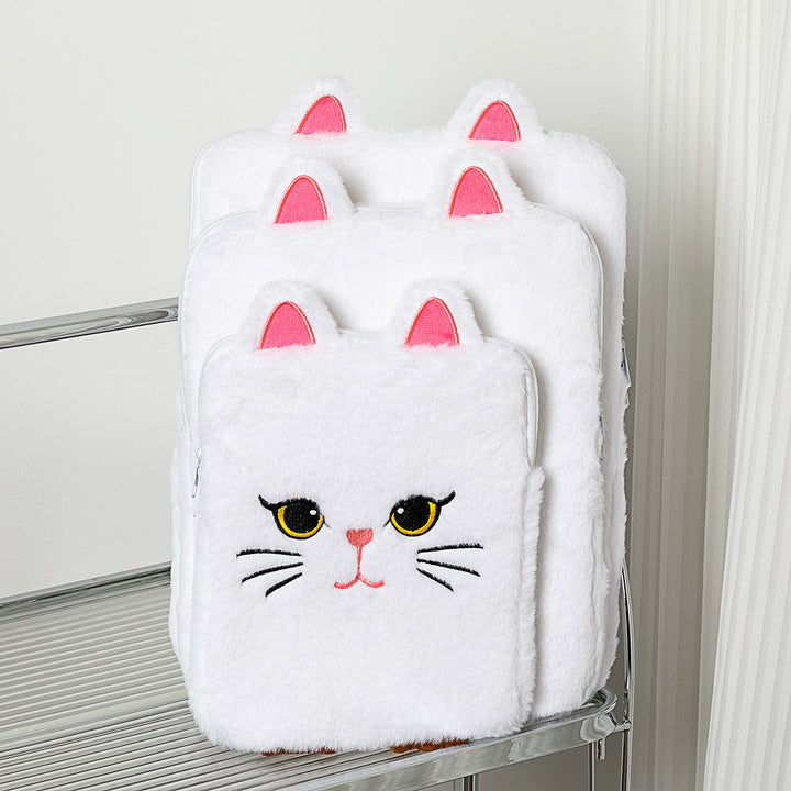 Plush Cat-Themed Pencil Case Kalsten