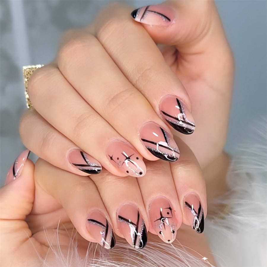 Elegant Heart-Designed Press-On Nail Tips Kalsten