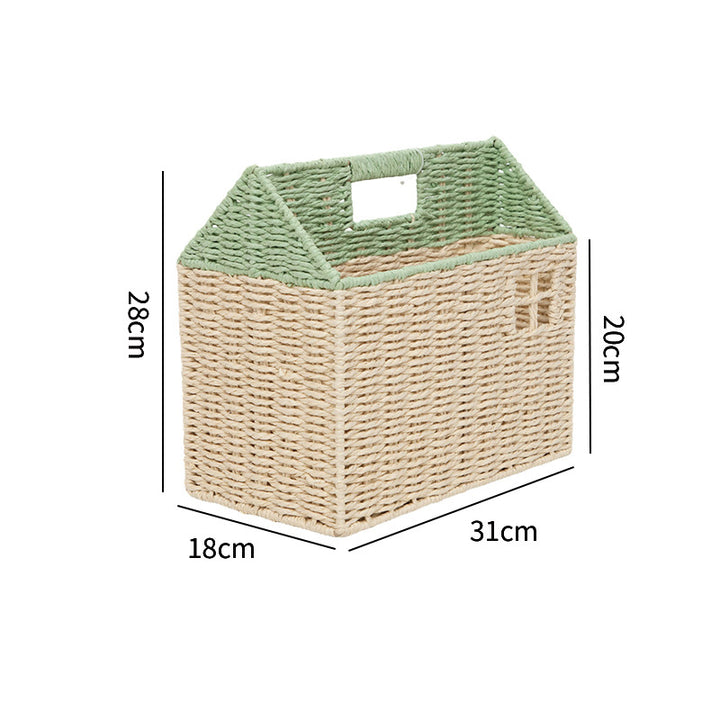 Decorative Storage House Basket Kalsten