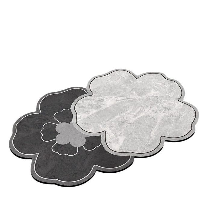 Floral-Shaped Decorative Bath Mat Kalsten