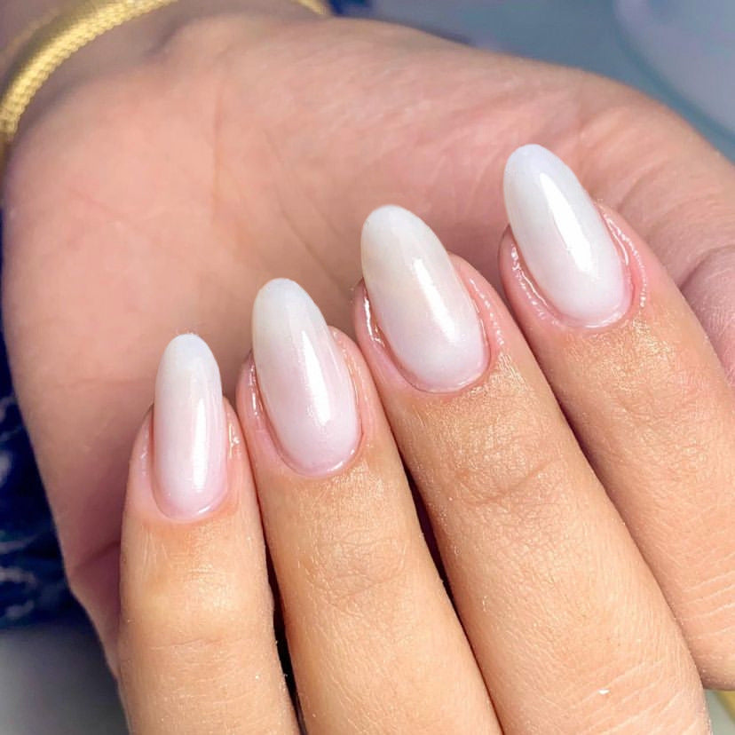 Premium Glossy Almond-Shaped Press-On Nail Tips Kalsten