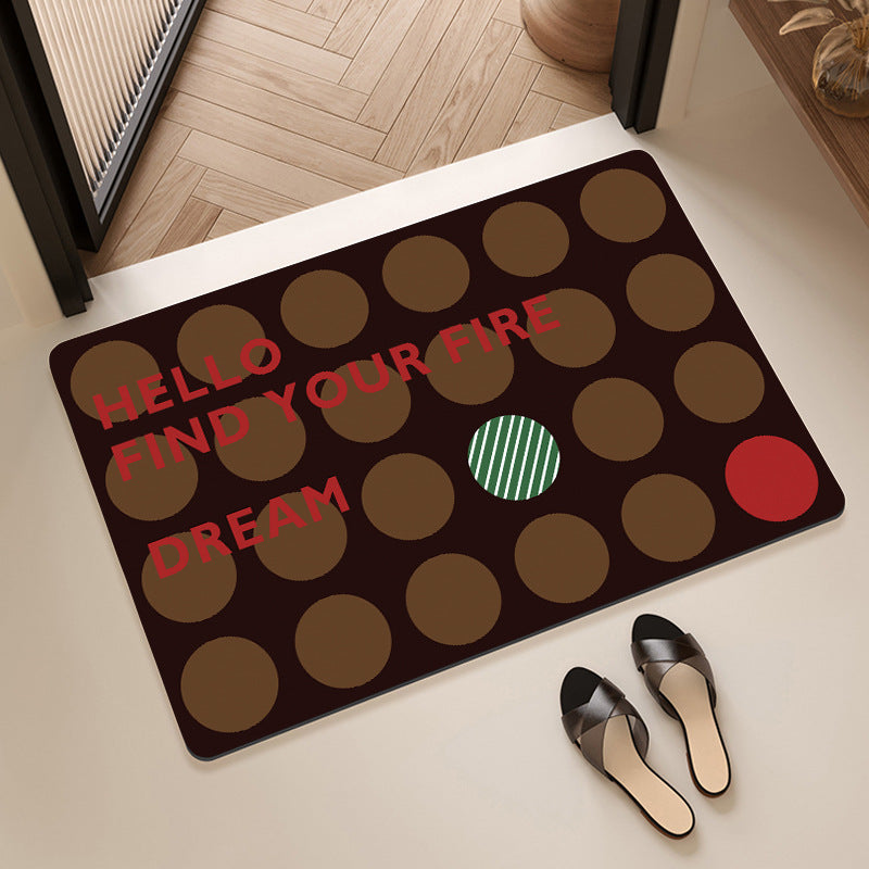 Decorative Honeycomb Bath Mat Kalsten