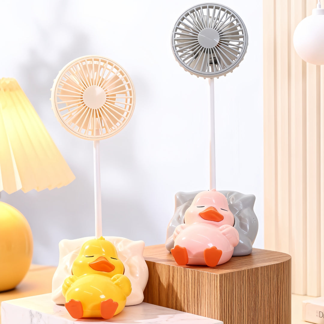 Ladies Portable Table Fan with Cute Reindeer Design Kalsten