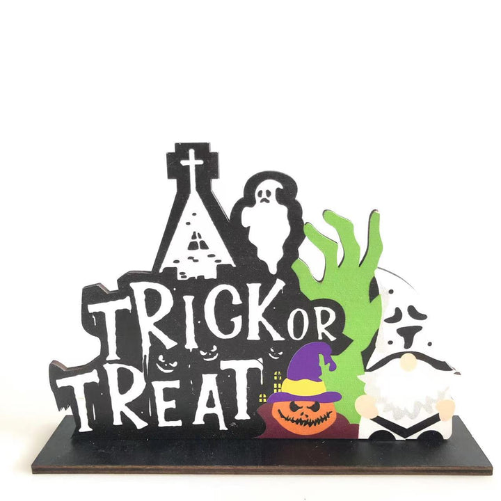 Halloween-Themed Decorative Table Centerpiece