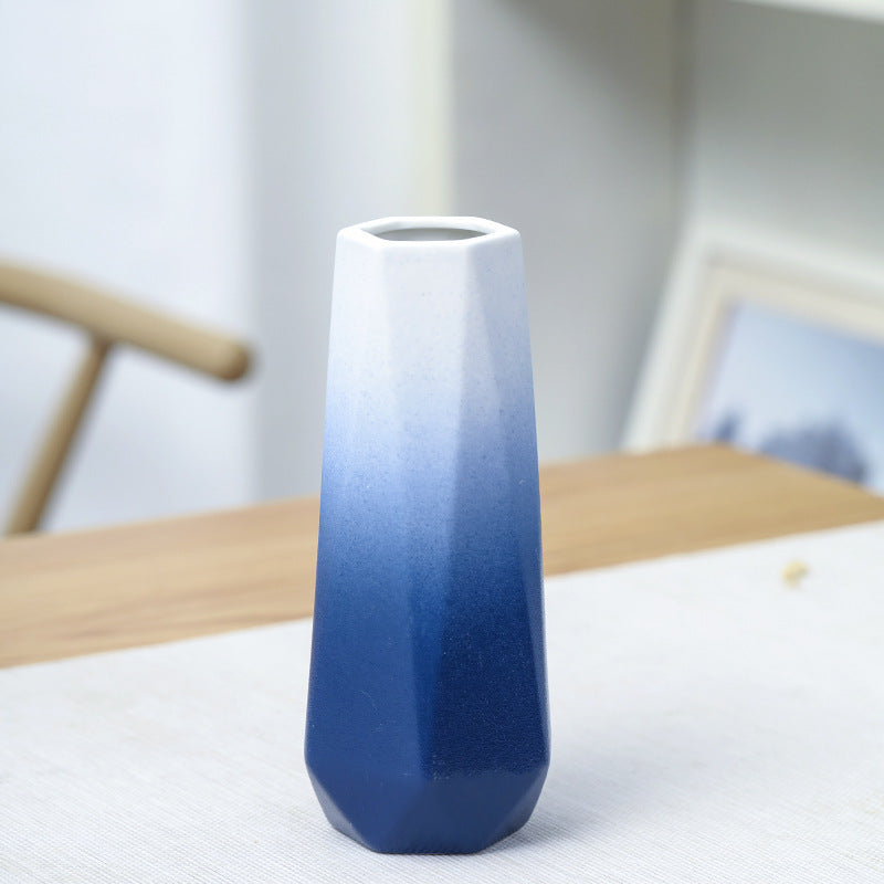 Geometric Modern Ceramic Flower Vase Kalsten