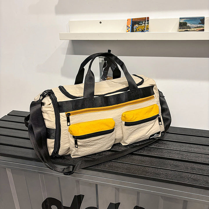 Durable Multi-Pocket Sports Duffel Bag