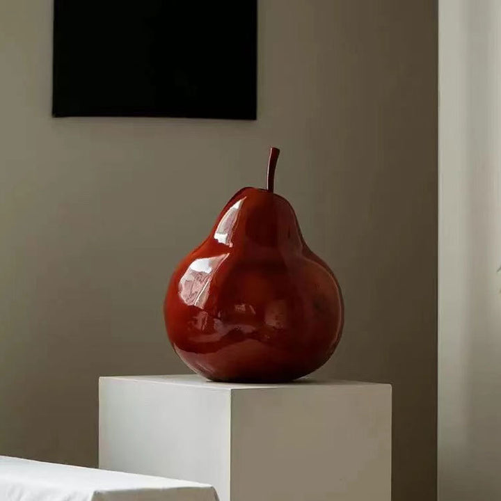 Decorative Pear-Shaped Sculpture