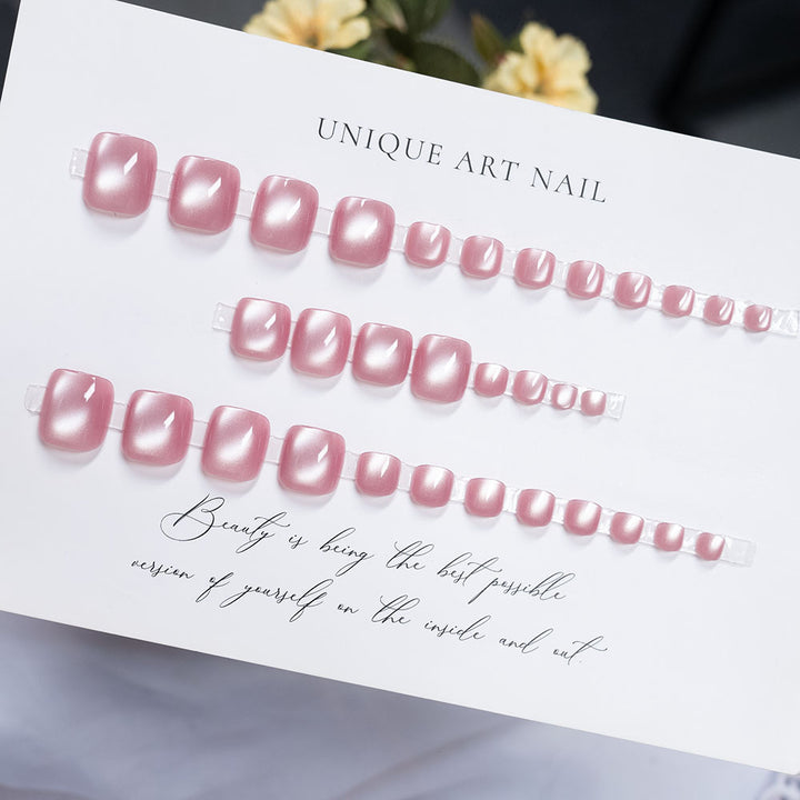Elegant Metallic Nail Art