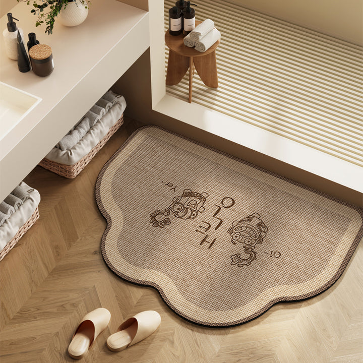 Stylish Bathroom Mat for Modern Interiors