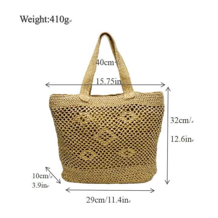 Elegant Macramé Shopper Kalsten