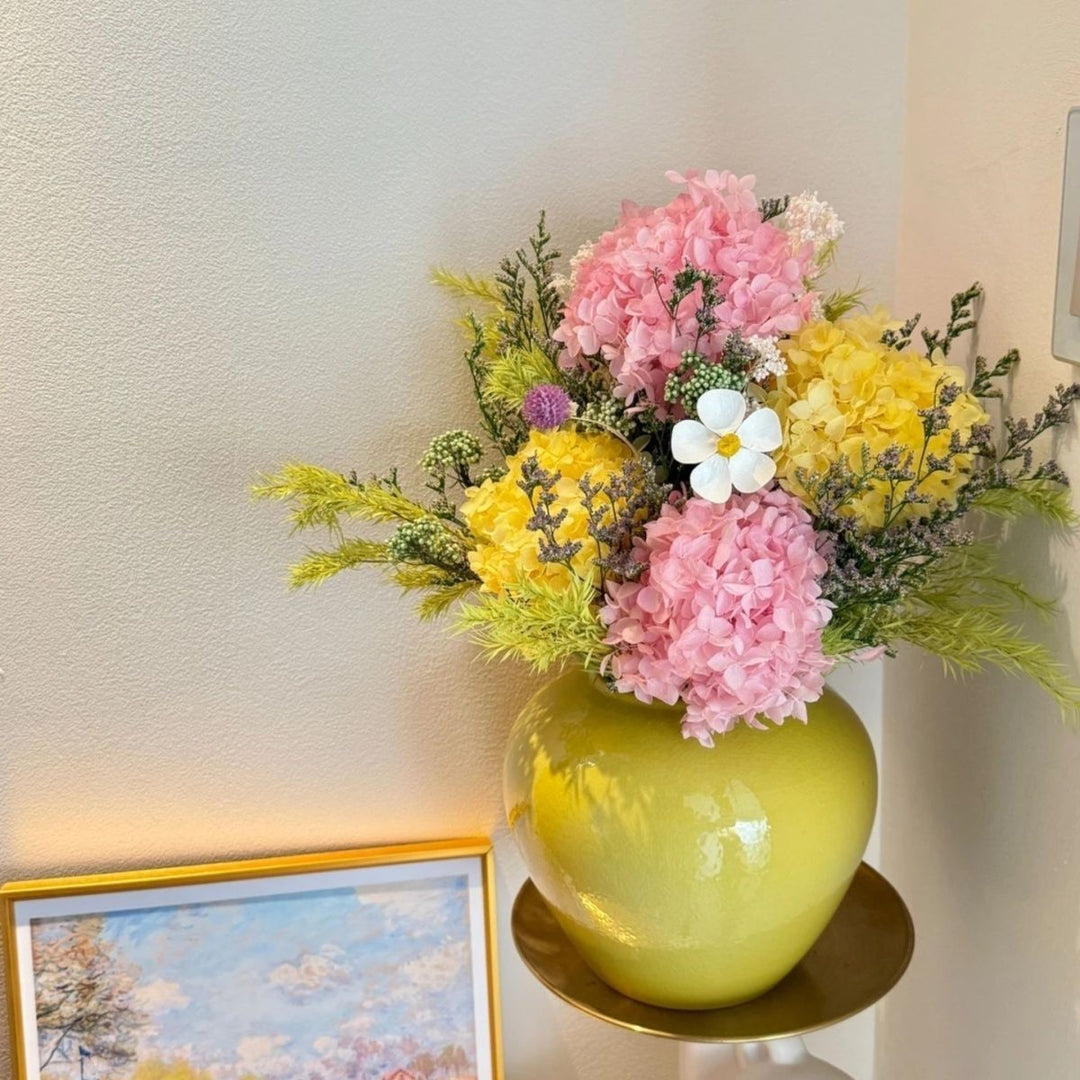 Decorative Faux Floral Bouquet Arrangement