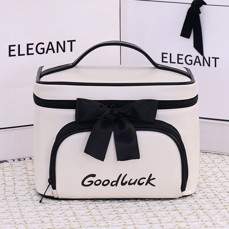 Cosmetic Organizer With Stylish Design And Practical Carrying Handle Kalsten