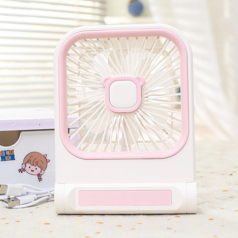 Women's portable mini fan with charming cat design Kalsten
