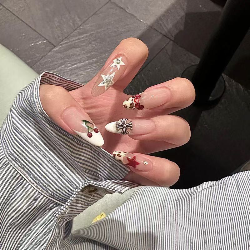 Creative Press-On Nail Art