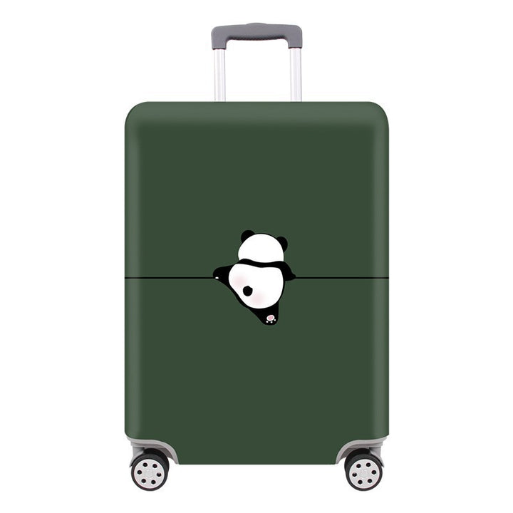 Unisex Hard-shell Travel Suitcase with Funny Panda Design Kalsten