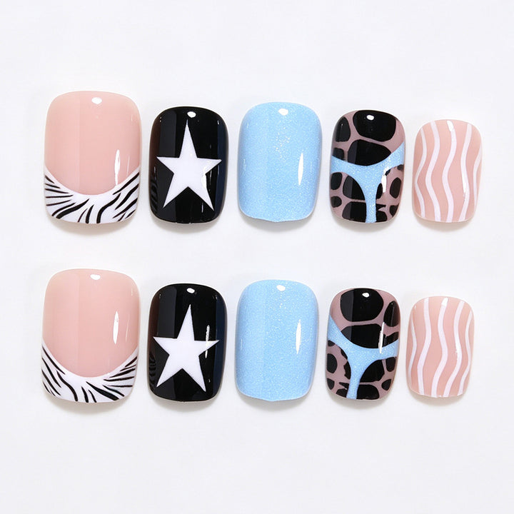 Artistic Decorative Press-On Nail Art Set Kalsten