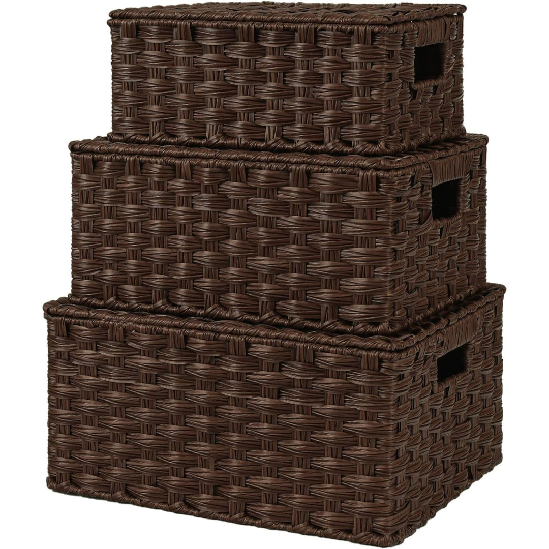 Handwoven Storage Baskets Set Kalsten