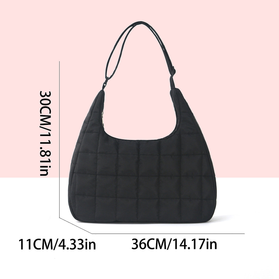 Square-shaped tote bag with padded design Kalsten